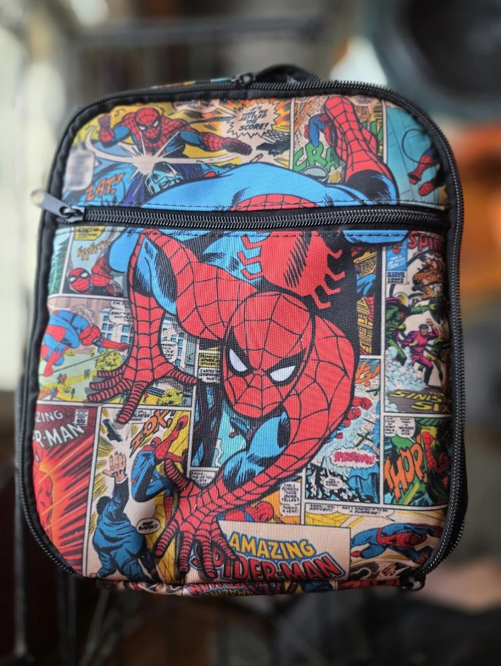 Spider-Man Comic Print Lunchbox